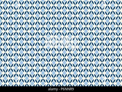 Blätter und Blüten-Muster auf gelben Hintergrund. Abstrakt oder moderne Blüte Musterdesign Stil für klassisches oder modernes design Stock Vektor