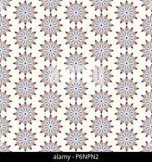 Dark Blue modern und Pfeil und rhomboide Form nahtlose Muster. Grafik Blüte Muster für modische oder klassisches Design Stock Vektor