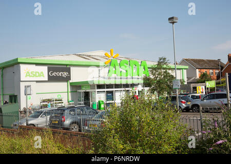 Die Asda Stores in Gillingham North Dorset England UK GB Stockfoto