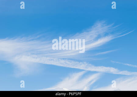 Der schöne blaue Himmel Wolke, Sturm, Gewitter himmel wolken. Stockfoto