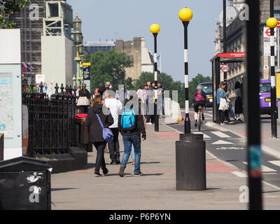 LONDON, GROSSBRITANNIEN - ca. Juni 2018: Blick auf die Stadt Stockfoto