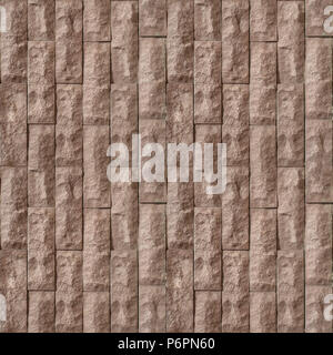 Zusammenfassung nahtlose Muster für einen Designer mit Mauerwerk aus Stein block Ziegel Stockfoto