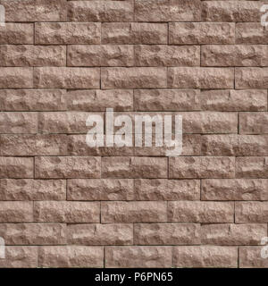 Zusammenfassung nahtlose Muster für einen Designer mit Mauerwerk aus Stein block Ziegel Stockfoto