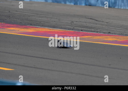 Watkins Glen, New York, USA. 1. Juli 2018. Allgemeine Ansicht von Schmutz auf der Spur während der Sechs der IMSA WeatherTech Sportwagen der Meisterschaft Sahlen Stunden des Glen am Sonntag, den 1. Juli 2018 in Watkins Glen International in Watkins Glen, New York. Reich Barnes/CSM/Alamy leben Nachrichten Stockfoto