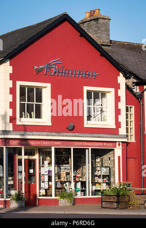 Welsh Gold Center Tregaron Ceredigion Wales Stockfoto