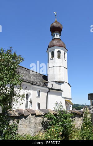 Filialkirche St. Andreas bei Bad Endorf Chiemgau Chiemsee Stockfoto