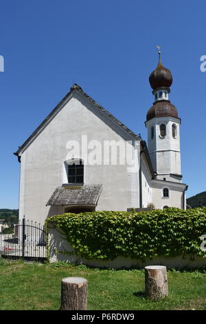 Filialkirche St. Andreas bei Bad Endorf Chiemgau Chiemsee Stockfoto