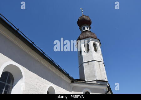 Filialkirche St. Andreas bei Bad Endorf Chiemgau Chiemsee Stockfoto