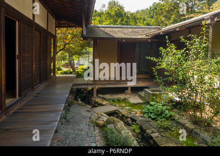 Shofuso japanische Haus und Garten in Philadelphia PA Stockfoto