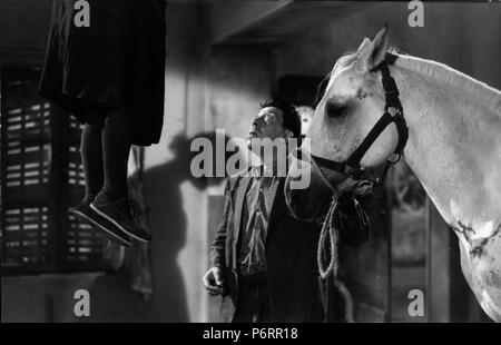 La Table-aux-Crevés das Jagdrevier Jahr: 1952 - Frankreich Fernandel Regie: Henri Verneuil Stockfoto