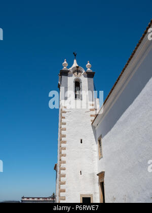 Katholische Kirche Igreja Matriz de Estoi, Algarve, Portugal Stockfoto