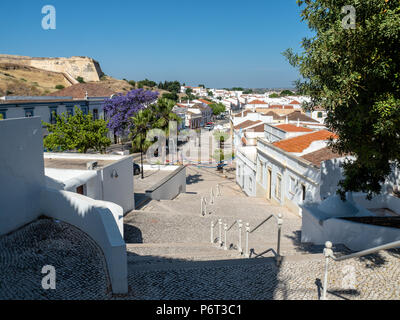 Die alte Stadt von Castro Marim, Algarve, Portugal Stockfoto