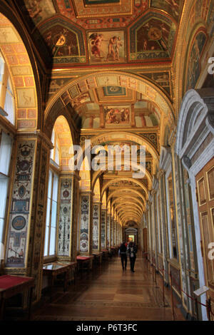 Das Raphael Loggien an der Eremitage in St. Petersburg, Russland Stockfoto