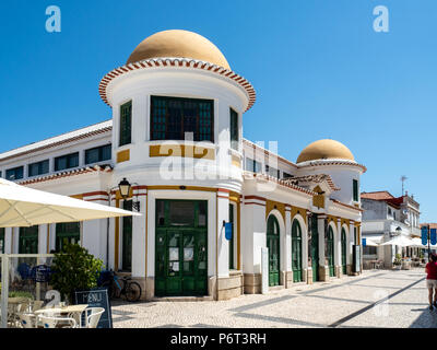 In den Straßen von Vila Real de Santo Antonio, Algarve, Portugal Stockfoto