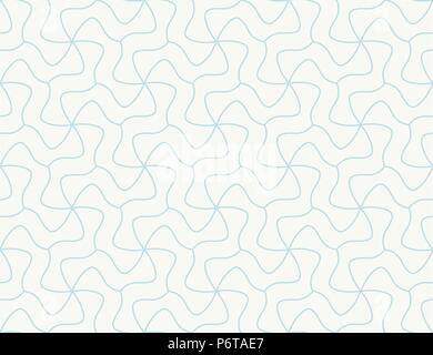 Geometrischer Vektor nahtlose Muster 1 abstrakten Linie Hintergrund Schwarzweiß-Textur Stock Vektor