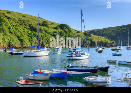 Solva St Brides Bay Pembrokeshire Wales Stockfoto