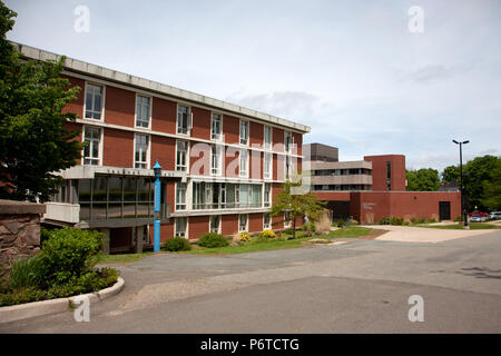 Juni 3, 2018 - Wolfville, Nova Scotia: Die Getränke Arts Center Gebäude auf Acadia University Campus, in dem sich die meisten Kunstunterricht auf dem Campus Stockfoto