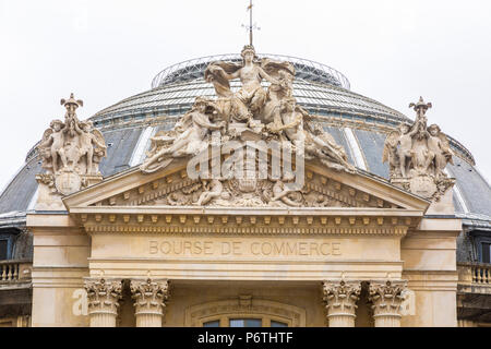 Bourse de Commerce, Paris, Frankreich Stockfoto