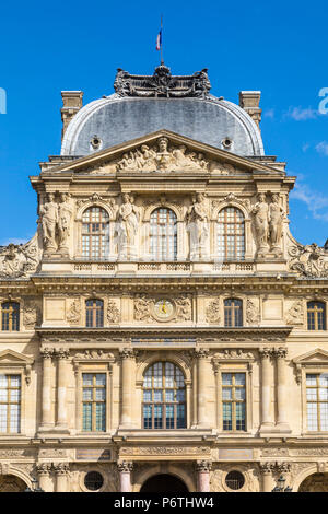 Le Louvre, Paris, Frankreich Stockfoto