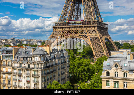 Eiffelturm, Paris, Frankreich Stockfoto