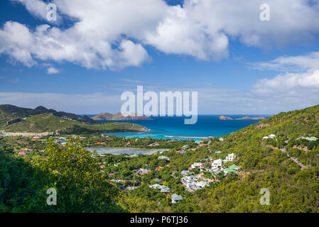 Französische Antillen, St-Barthelemy, St-Jean von Baie St-Jean Stockfoto