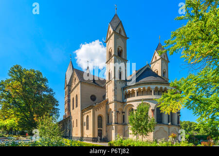 Basilika St. Kastor, Koblenz, Rheinland-Pfalz, Deutschland Stockfoto