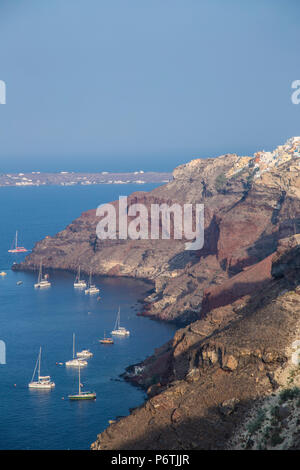 Oia, Santorini (Thira), Kykladen, Griechenland Stockfoto