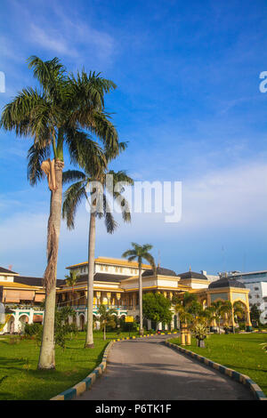 Indonesien, Sumatra, Medan, Maimoon Palace Stockfoto