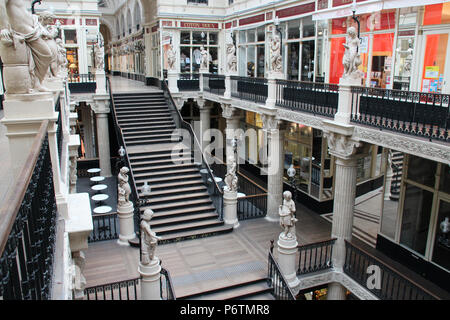 Pommeraye Passage in Nantes (Frankreich). Stockfoto