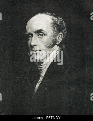 Charles Grey, 2. Earl Grey, Premierminister des Vereinigten Königreichs November 1830 bis Juli 1834 Stockfoto