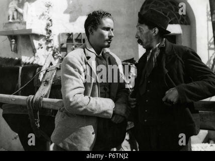 Italienische Schauspieler Amedeo Nazzari im Film La Cena delle Beffe, 1942 Stockfoto