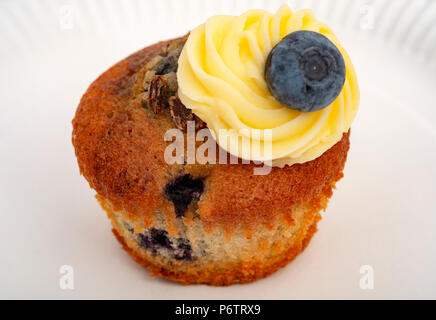 Heidelbeer-Kuchen Stockfoto