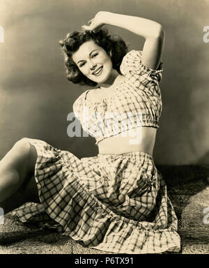 Die amerikanische Schauspielerin Barbara Hale in dem Film Lady Luck, 1946 Stockfoto