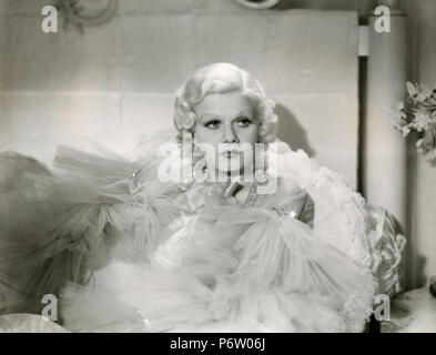 Die amerikanische Schauspielerin Jean Harlow, 1940er Jahre Stockfoto