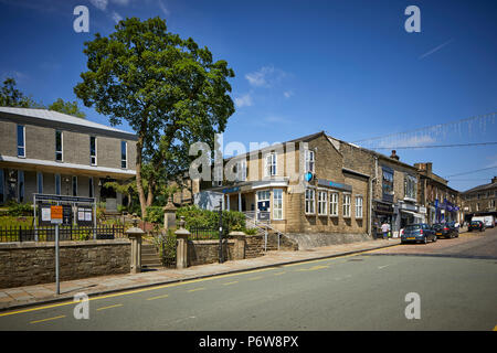 Rawtenstall Unitarian Church High Street Bank Street Rawtenstall, Rossendale Valley, Lancashire Stockfoto