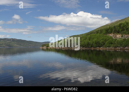 Reisen Labrador, Kanada. Landschaft scenics entlang Labrador Coastal Drive 510 N, Trans Labrador Highway, Neufundland, Labrador, Kanada Stockfoto