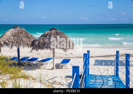 Kuba, Jardines del Rey, Cayo Guillermo, Playa Pilar Stockfoto