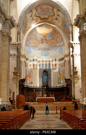 Dom, Piazza Duomo, Catania, Sizilien, Italien Stockfoto