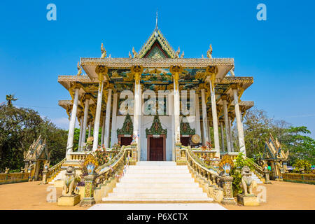 Ek Phnom Pagode buddhistischen Tempel, Provinz Battambang, Kambodscha Stockfoto