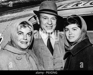 Gary Cooper, Veronica Cooper, Maria Faßbinder, 60 s Stockfoto