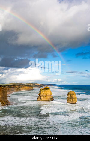 12 Apostel, Great Ocean Road, Victoria, Australien. Stockfoto