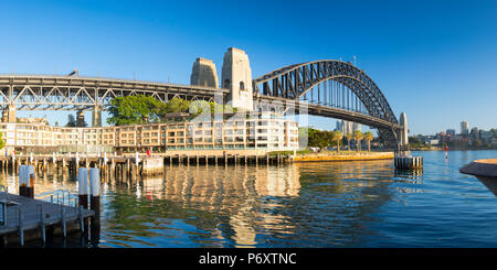 Sydney Harbour Bridge, Sydney, New South Wales, Australien Stockfoto