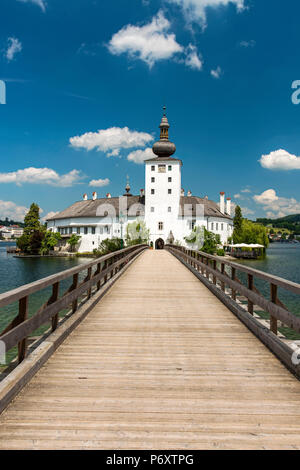 Schloss oder Burg, Gmunden, Oberösterreich, Österreich Stockfoto