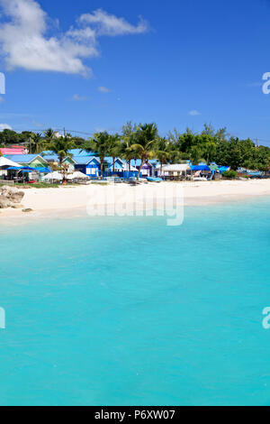 Karibik, Barbados, Bradenton Beach, Miami Beach Stockfoto