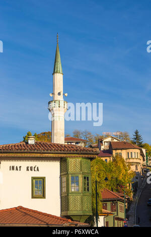 Bosnien und Herzegowina, Sarajevo, Inat Kuca traditionellen bosnischen Restaurant Stockfoto