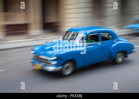 Amerikanische Oldtimer, Havanna, Kuba Stockfoto