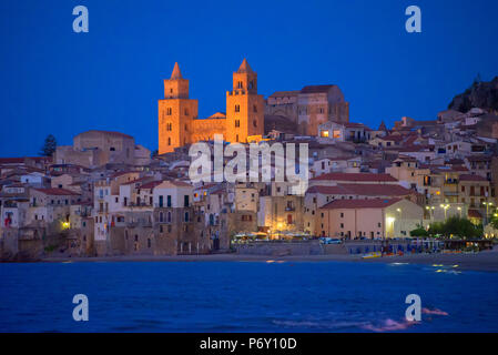 Cefalu, Sizilien, Italien, Europa Stockfoto