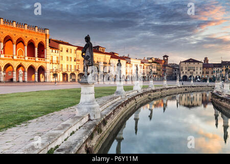 Italien, Italia. Veneto. Padova entfernt. Padua Padua. Prato della Valle Stockfoto