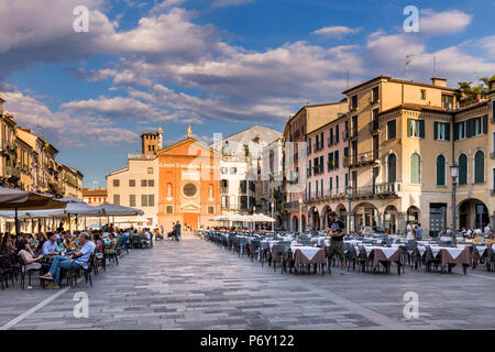 Italien, Italia. Veneto. Padova entfernt. Padua Padua. Piazza dei Signori. Stockfoto