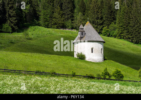 Rundkapelle Kapelle in Toblach - Toblach, Südtirol - Südtirol, Italien Stockfoto